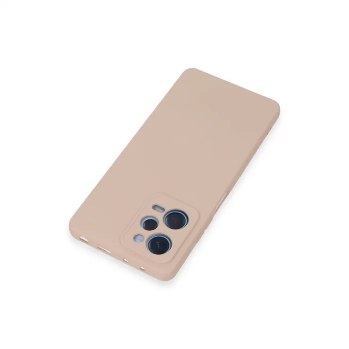 Xiaomi Redmi Note 12 Pro 5g Kılıf Nano İçi Kadife Silikon - Pudra