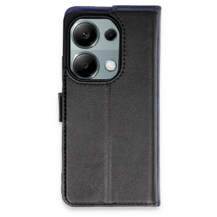 Xiaomi Redmi Note 13 Pro 4g Kılıf Trend S Plus Kapaklı Kılıf - Siyah