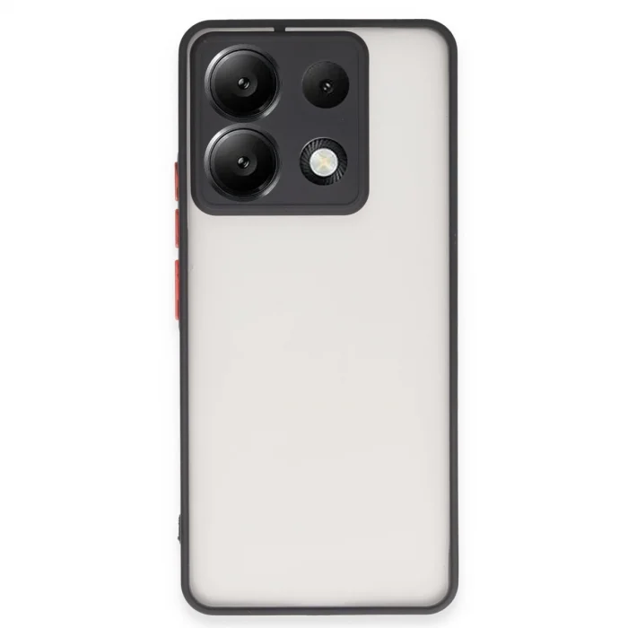 Xiaomi Redmi Note 13 Pro 5g Kılıf Montreal Silikon Kapak - Siyah