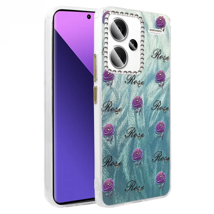 Xiaomi Redmi Note 13 Pro Plus Kılıf Blade Aynalı Desenli Kapak - Desen 9