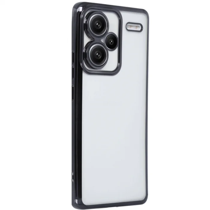 Xiaomi Redmi Note 13 Pro Plus Kılıf Razer Lensli Silikon - Siyah