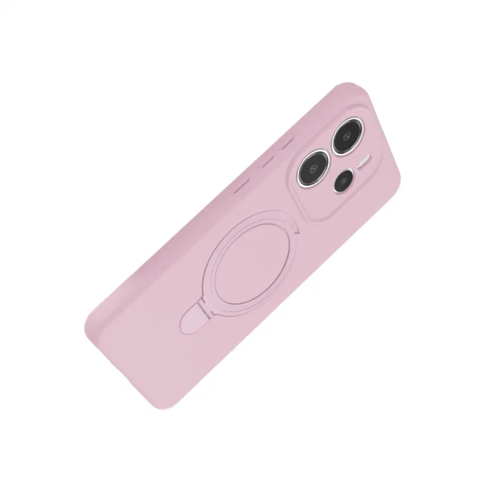 Xiaomi Redmi Note 14 4g Regal Magsafe Standlı Kapak - Açık Pembe