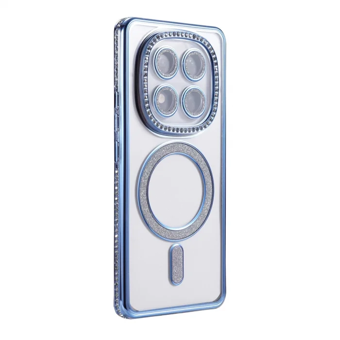 Xiaomi Redmi Note 14 Pro 4g Joke Simli Magneticsafe Kılıf - Mavi