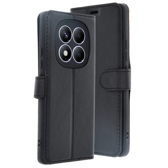 Xiaomi Redmi Note 14 Pro 4g Kılıf Trend S Plus Kapaklı Kılıf - Siyah