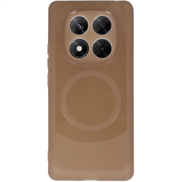 Xiaomi Redmi Note 14 Pro 5g Kılıf Maya Karbon Kapak - Kahverengi