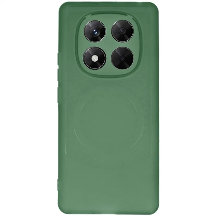 Xiaomi Redmi Note 14 Pro 5g Kılıf Maya Karbon Kapak - Koyu Yeşil