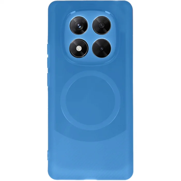 Xiaomi Redmi Note 14 Pro 5g Kılıf Maya Karbon Kapak - Lacivert