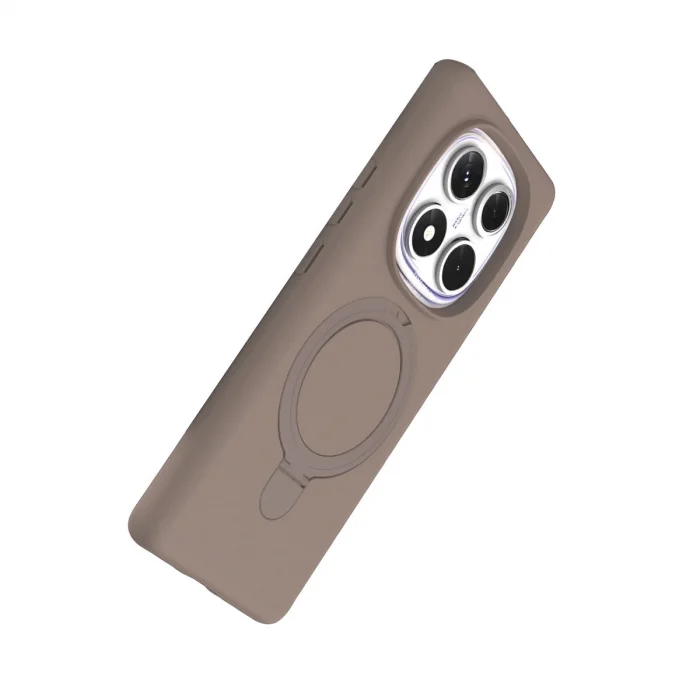 Xiaomi Redmi Note 14 Pro 5g Regal Magsafe Standlı Kapak - Çöl Titanyum