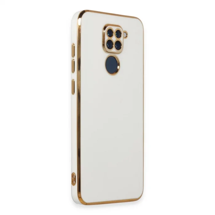 Xiaomi Redmi Note 9 Kılıf Volet Silikon - Beyaz