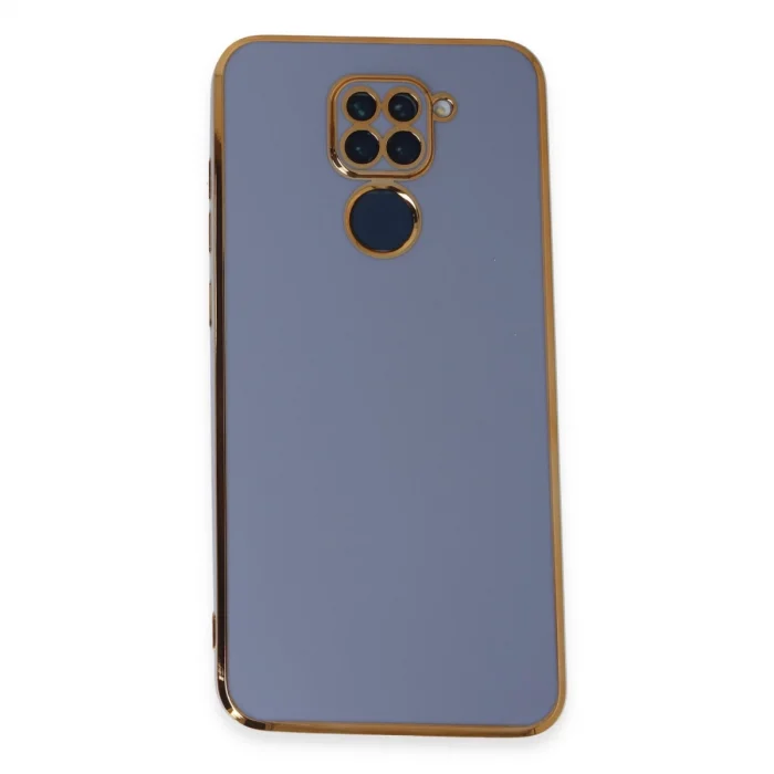 Xiaomi Redmi Note 9 Kılıf Volet Silikon - Mavi