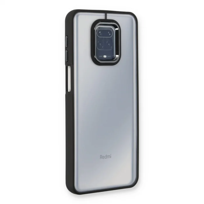 Xiaomi Redmi Note 9 Pro Kılıf Dora Kapak - Siyah