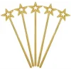 Altın Renk Yıldız Peri Asası Peri Değneği 34 Cm 1 Adet