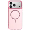 Apple İphone 17 Pro Live Diamond Magsafe Kapak - Pembe