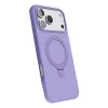 Apple İphone 17 Pro Regal Magsafe Standlı Kapak - Lila