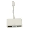 Apr23 Iphone Otg 3in1 - Beyaz