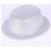 Gümüş Renk Yuvarlak Simli Plastik Parti Şapkası