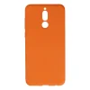 Huawei Mate 10 Lite Kılıf Nano İçi Kadife Silikon - Turuncu