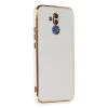 Huawei Mate 20 Lite Kılıf Volet Silikon - Beyaz