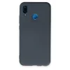 Huawei P20 Lite Kılıf Nano İçi Kadife Silikon - Gri