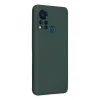 İnfinix Hot 11s Kılıf Nano İçi Kadife Silikon - Koyu Yeşil