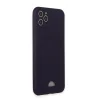 İphone 11 Pro Max Kılıf Kelvin Kartvizitli Silikon - Derin Mor