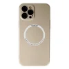 İphone 12 Pro Kılıf Jack Magneticsafe Lens Silikon - Gold