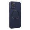 İphone 12 Pro Kılıf Jack Magneticsafe Lens Silikon - Lacivert