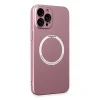 İphone 12 Pro Kılıf Jack Magneticsafe Lens Silikon - Rose Gold