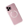 İphone 12 Pro Kılıf Jack Magneticsafe Lens Silikon - Rose Gold