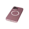 İphone 12 Pro Kılıf Jack Magneticsafe Lens Silikon - Rose Gold
