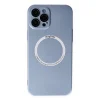 İphone 12 Pro Kılıf Jack Magneticsafe Lens Silikon - Sierra Blue