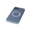 İphone 12 Pro Kılıf Jack Magneticsafe Lens Silikon - Sierra Blue