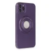 İphone 12 Pro Kılıf Lukka Magneticsafe Kapak - Derin Mor