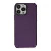 İphone 13 Pro Max Kılıf Anka Pc Sert Metal Kapak - Mor