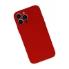 İphone 13 Pro Max Kılıf Nano İçi Kadife Silikon - Kırmızı