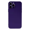 İphone 13 Pro Max Kılıf Nano İçi Kadife Silikon - Mor