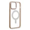 İphone 13 Pro Max Kılıf Room Magneticsafe Silikon - Pudra