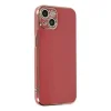 İphone 14 Kılıf Volet Silikon - Kırmızı