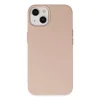 İphone 14 Plus Kılıf Nano İçi Kadife Silikon - Pudra
