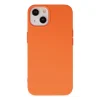 İphone 14 Plus Kılıf Nano İçi Kadife Silikon - Turuncu