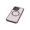 İphone 14 Pro Kılıf Prag Magneticsafe Kapak - Derin Mor