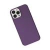 İphone 14 Pro Max Kılıf Pc Sert Şeffaf Kapak - Mor