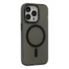 İphone 15 Pro Kılıf Lodos Magneticsafe Mat Kapak - Siyah