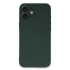 İphone 16 Plus Kılıf First Silikon - Koyu Yeşil
