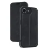 İphone 16e Kılıf Flip Cover - Siyah