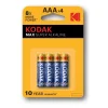 Kodak  4 Adet Max Super Alkalin İnce Pil