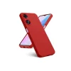 Oppo A38 Kılıf First Silikon - Kırmızı