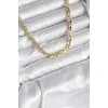 Pirinç Gold Renk 60 cm Zincir Kadın Kolye
