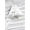 Pirinç Gümüş Renk 6 Çift Kadın Küpe Seti