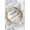 Pirinç Sarmal Model Gold Renk Pazu Bileklik